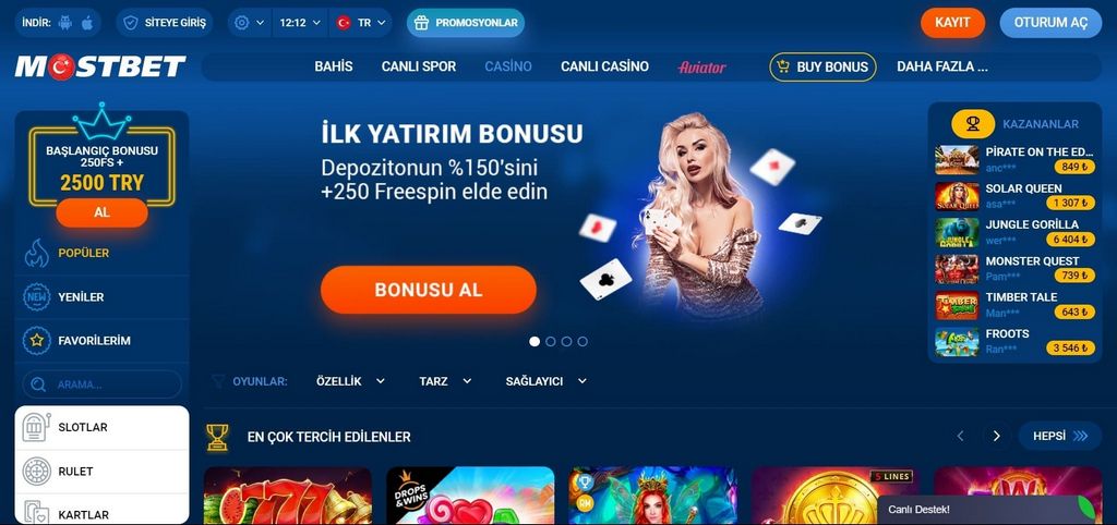 MostBet Online Casino i Bookie - Oficjalna Strona w Polsce!